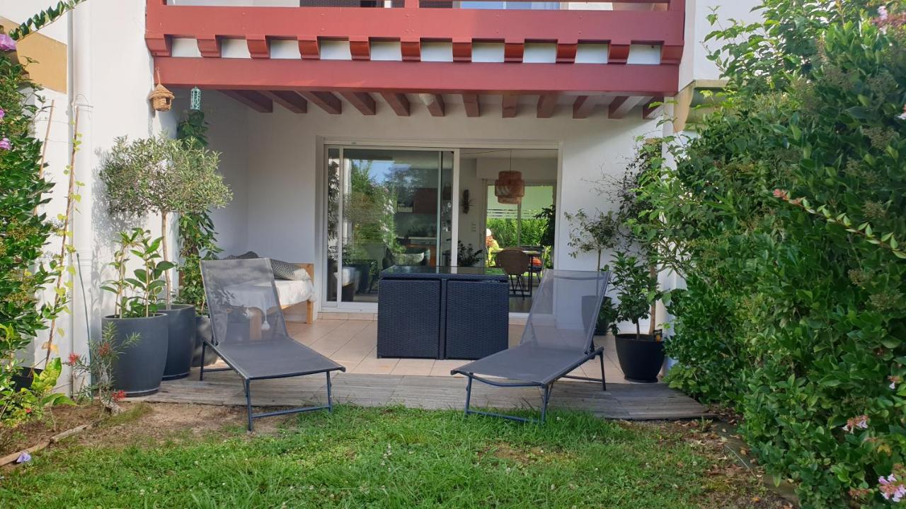 Appartement Calme Avec Jardin Bidart Biarritz Экстерьер фото