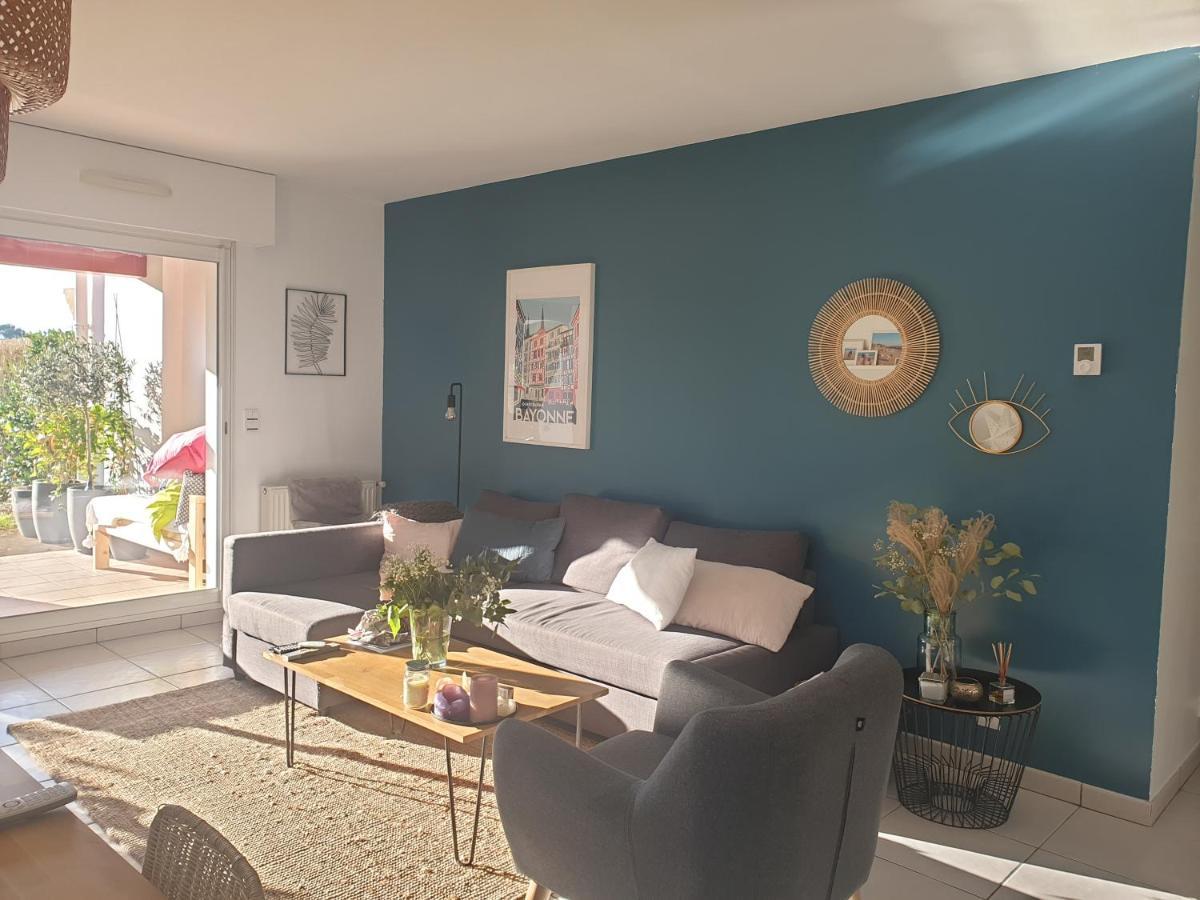 Appartement Calme Avec Jardin Bidart Biarritz Экстерьер фото