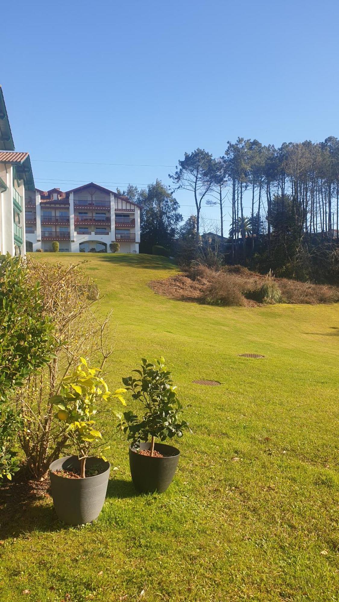 Appartement Calme Avec Jardin Bidart Biarritz Экстерьер фото